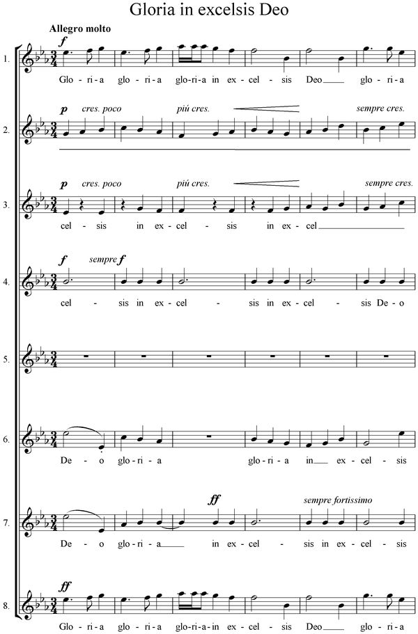 Notation incipit page 1