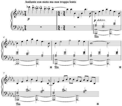 Notation incipit page 1