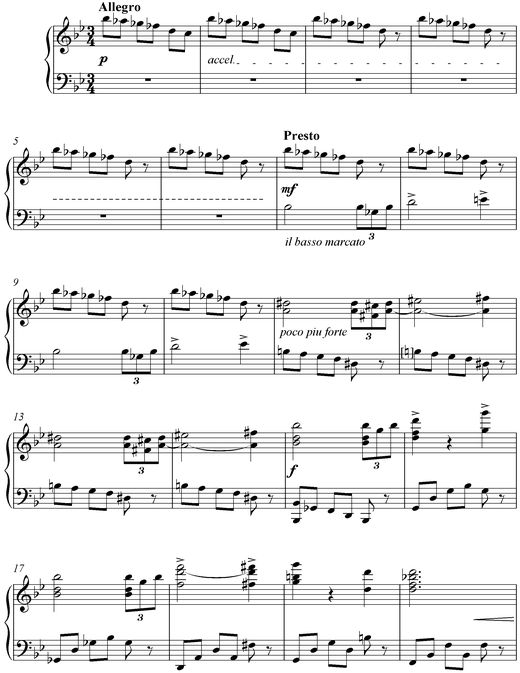 Notation incipit page 1