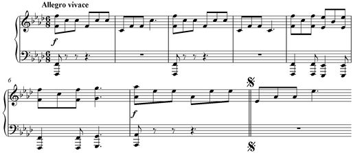 Notation incipit page 1