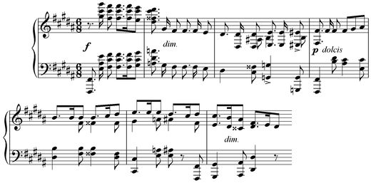 Notation incipit page 1