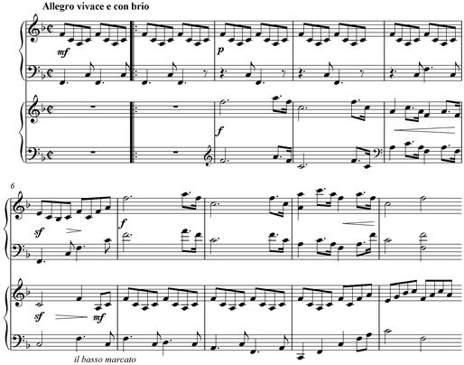 Notation incipit page 1