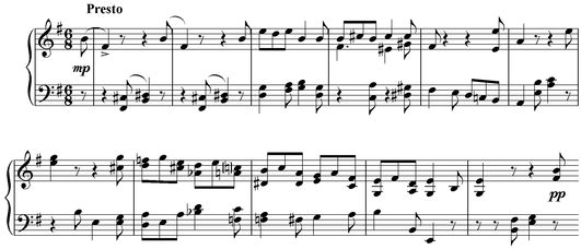 Notation incipit page 1