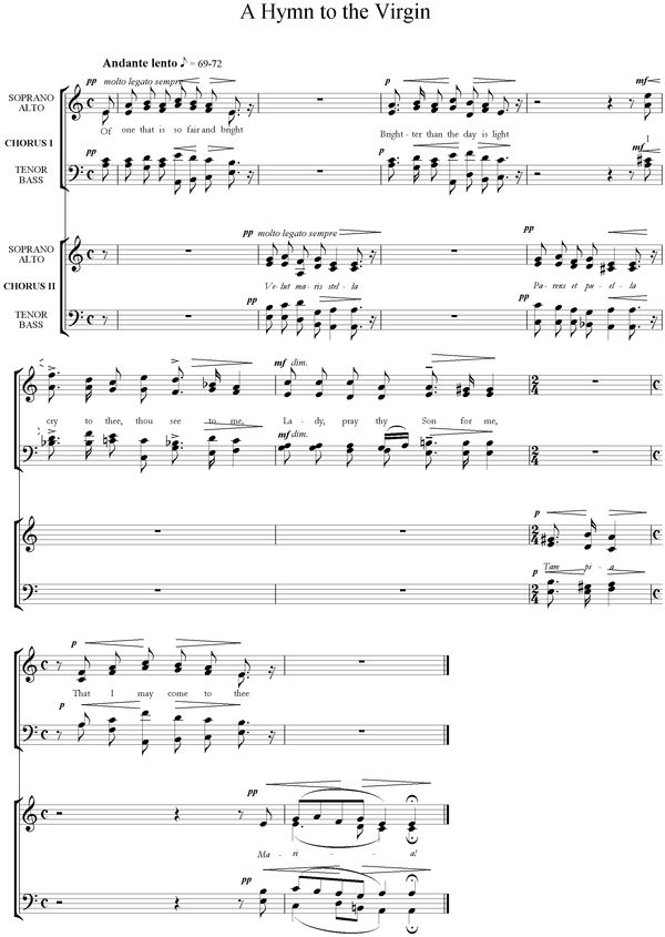 Notation incipit page 1