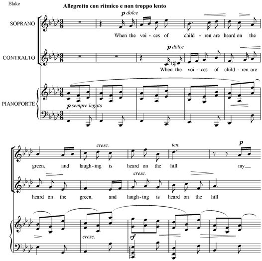 Notation incipit page 1