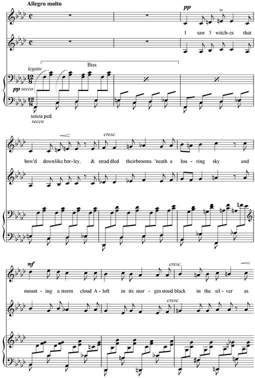 Notation incipit page 1