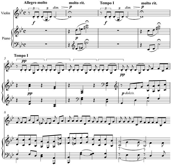 Notation incipit page 1