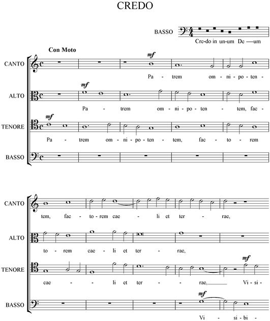 Notation incipit page 1