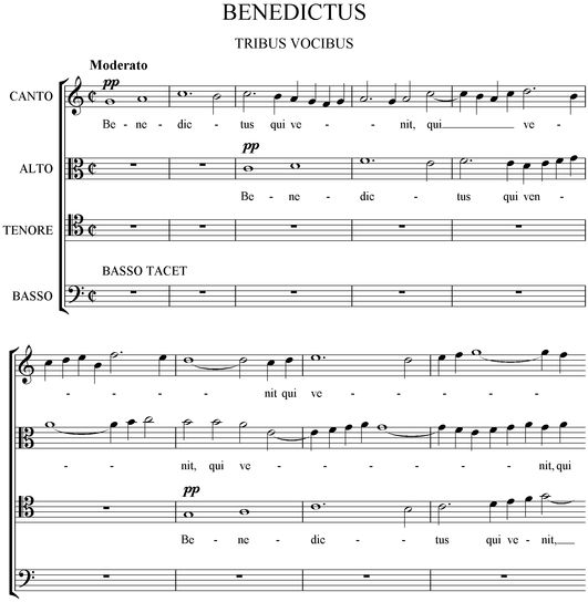 Notation incipit page 1