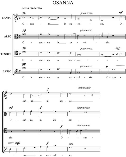 Notation incipit page 1