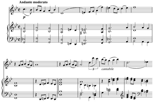 Notation incipit page 1