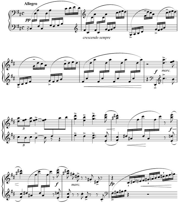 Notation incipit page 1