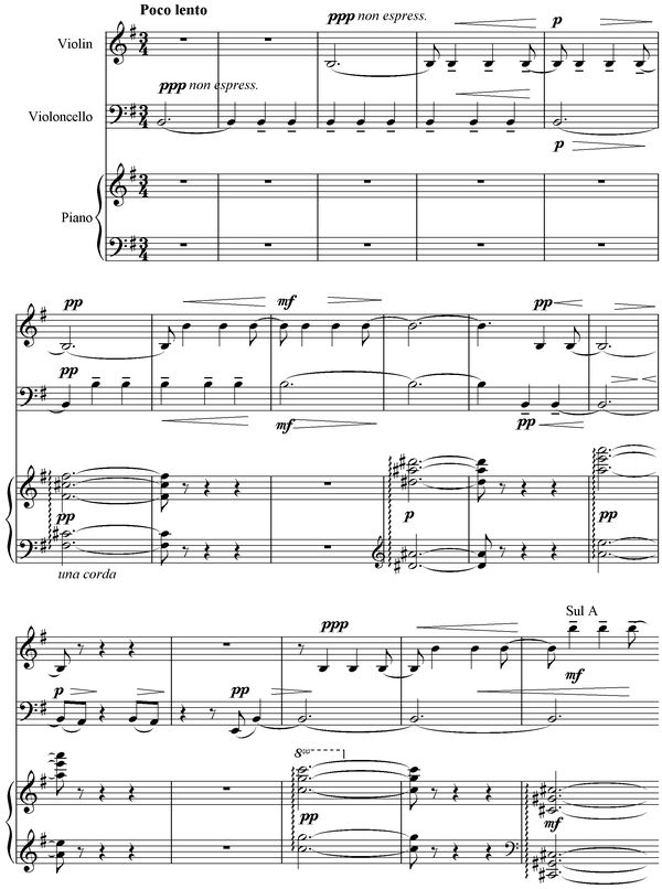 Notation incipit page 1