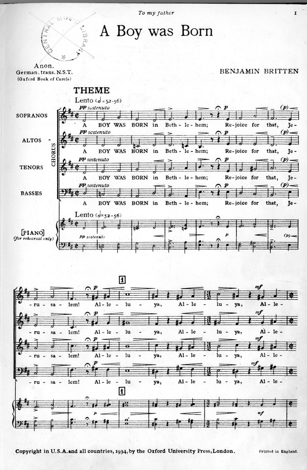 Notation incipit page 1