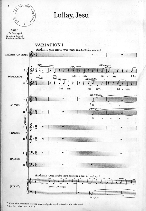 Notation incipit page 1