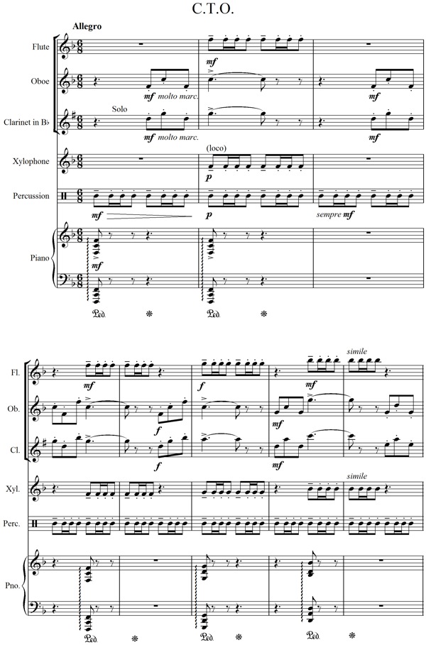 Notation incipit page 1