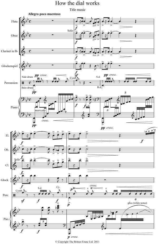 Notation incipit page 1