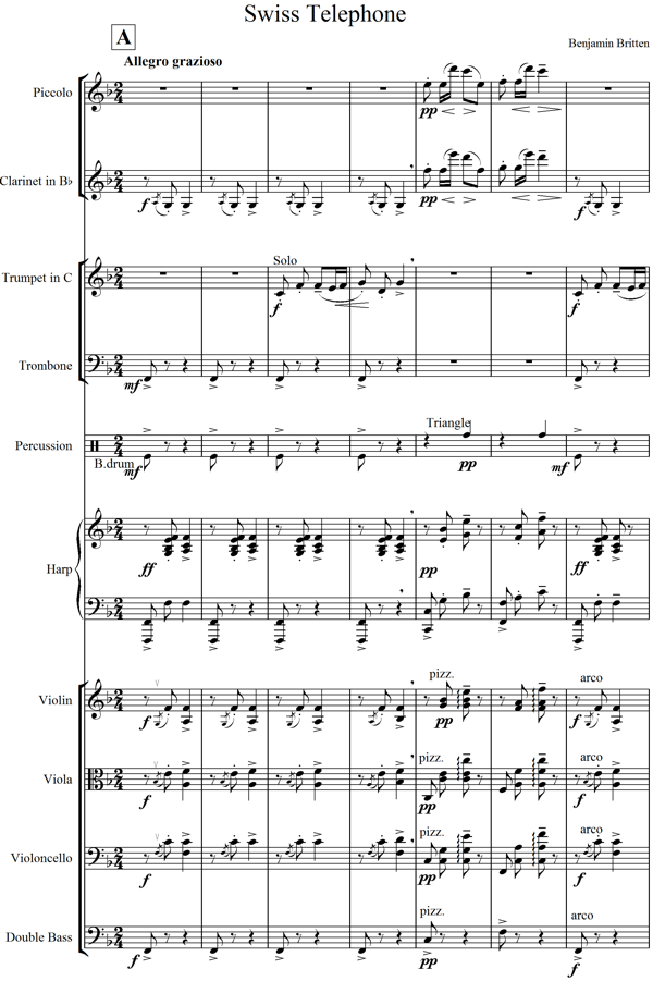 Notation incipit page 1