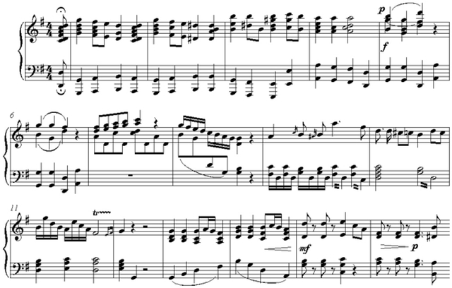 Notation incipit page 1