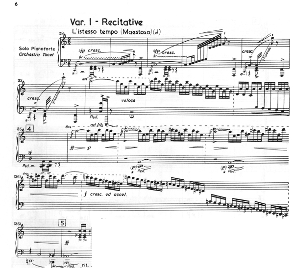 Notation incipit page 1