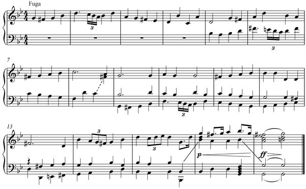 Notation incipit page 1