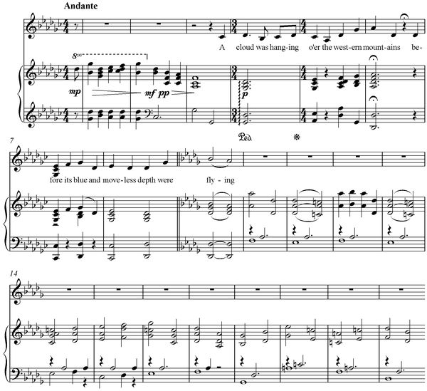 Notation incipit page 1