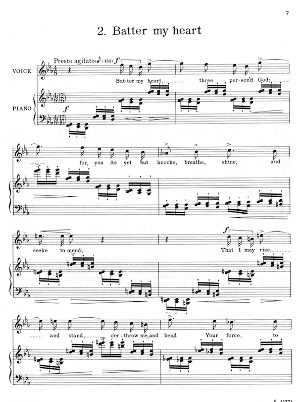 Notation incipit page 1