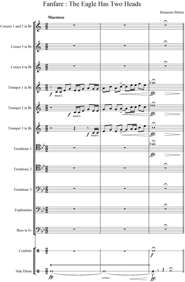 Notation incipit page 1