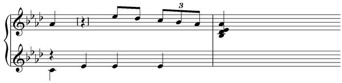 Notation incipit page 1